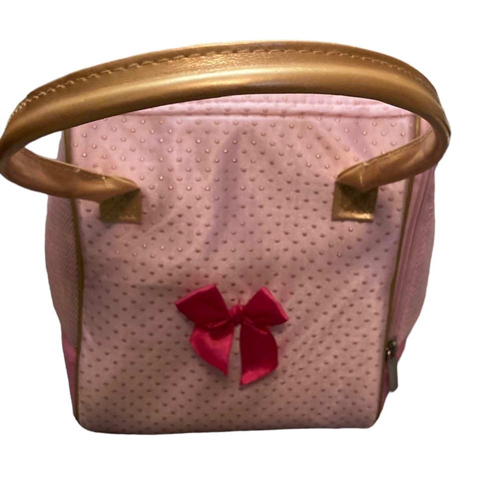 Pucci Pups Cocker Spaniel Plush Puppy & Golden Dot Glam Bag - Picture 4 of 6